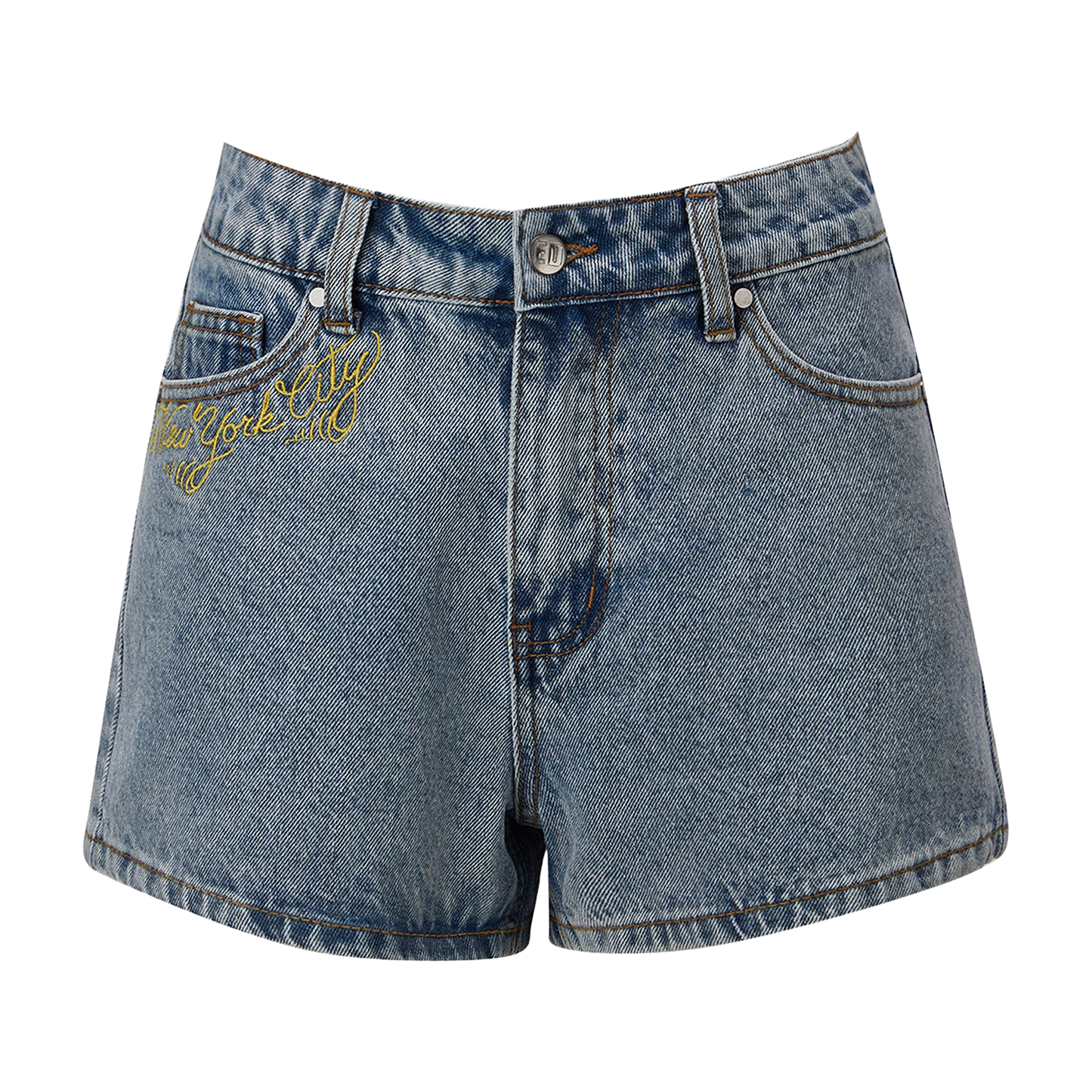 Ed Hardy Nyc Lover Denim Shorts